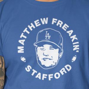 Matthew Freaking Stafford Shirt Celebrates The Quarterback's Super Bowl Win