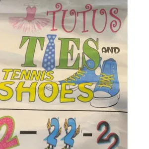 TuTus Ties and Tennis Shoes 2 22 22 Shirt