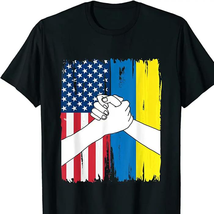 Ukraine Support Hands American Shirt