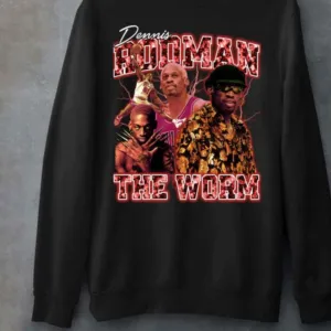 Basketball Legend Dennis Rodman The Worm Shirt