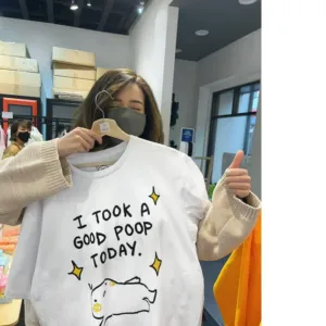 I Took A Good Poop Today Lazy Meme Shirt