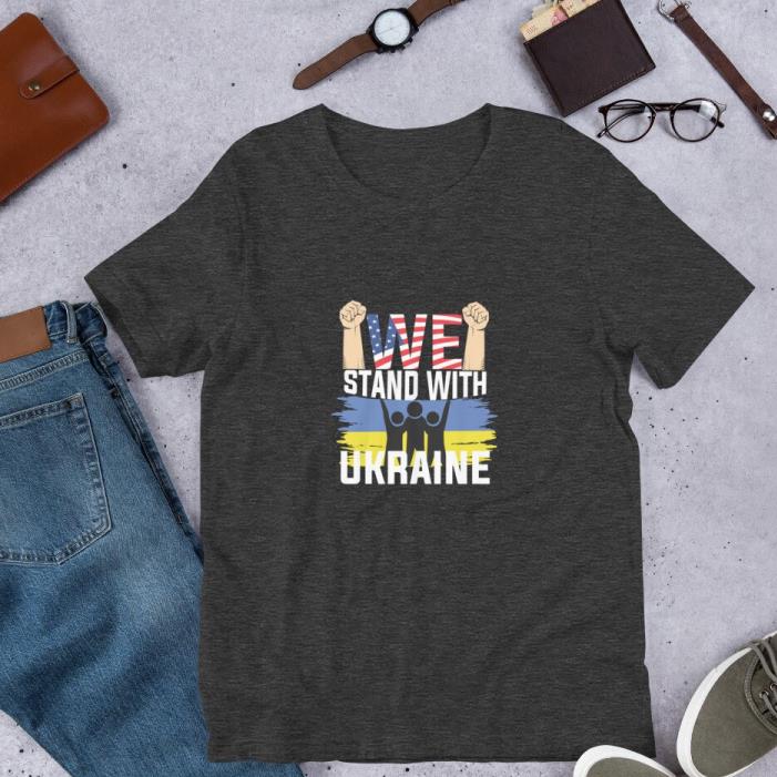 America We Stand With Ukraine Join Hands For Support Peace Shirt America We Stand With Ukraine Join Hands For Support Peace Shirt