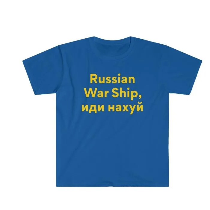 Go Ukraine, Russia War Ship Shirt