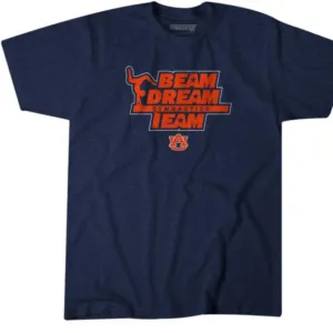 BEAM DREAM TEAM AUBURN GYMNASTICS SHIRT