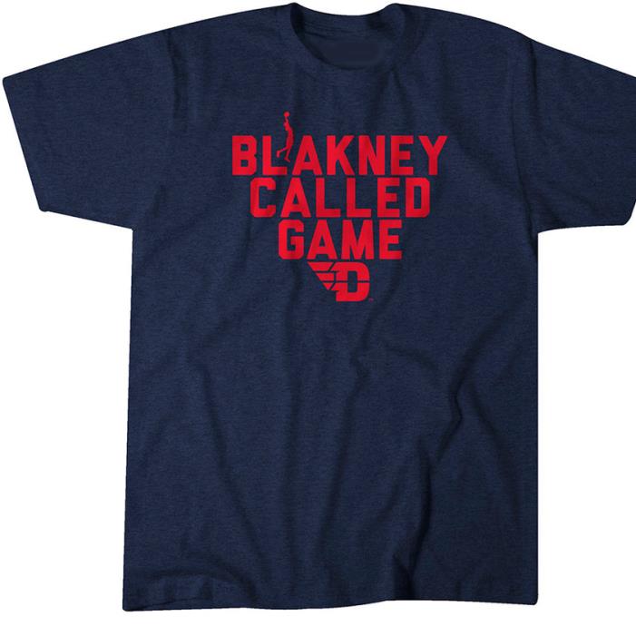 BLAKNEY CALLED GAME DAYTON BASKETBALL SHIRT
