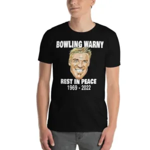 Bowling Warny RIP Shane Warne Rest In Peace 1969-2022 Shirt