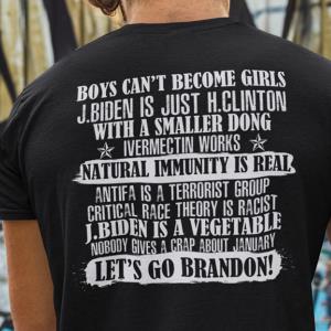Boys Can’t Become Girls J Biden Is Just H Clinton Shirt unisex, hoodie, sweatshirt