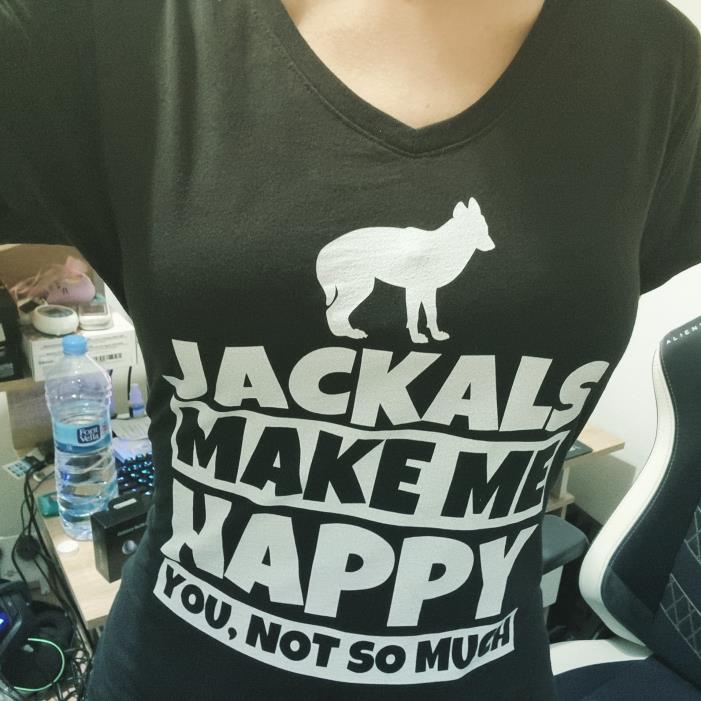 Dog Jackals Make Me Happy You Not So Much Shirt