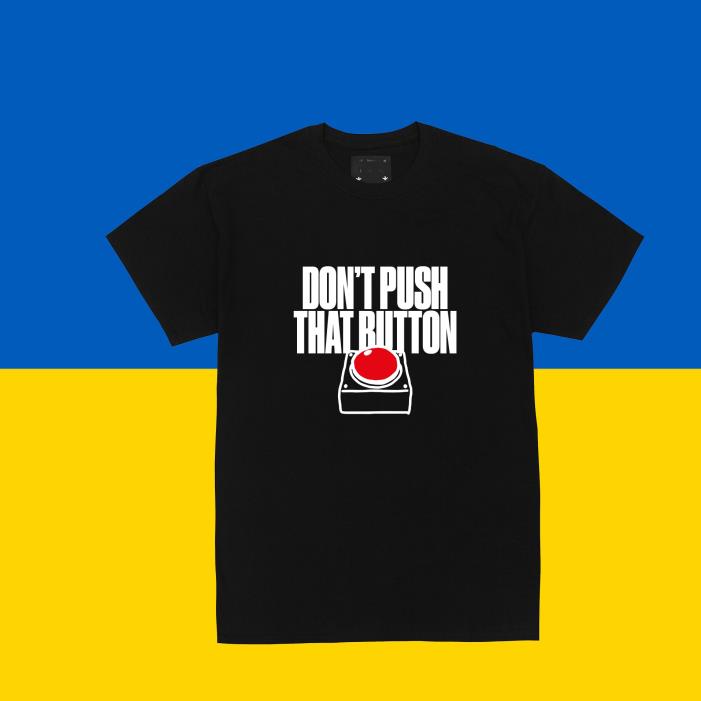 Don't Push That Button No War Shirt