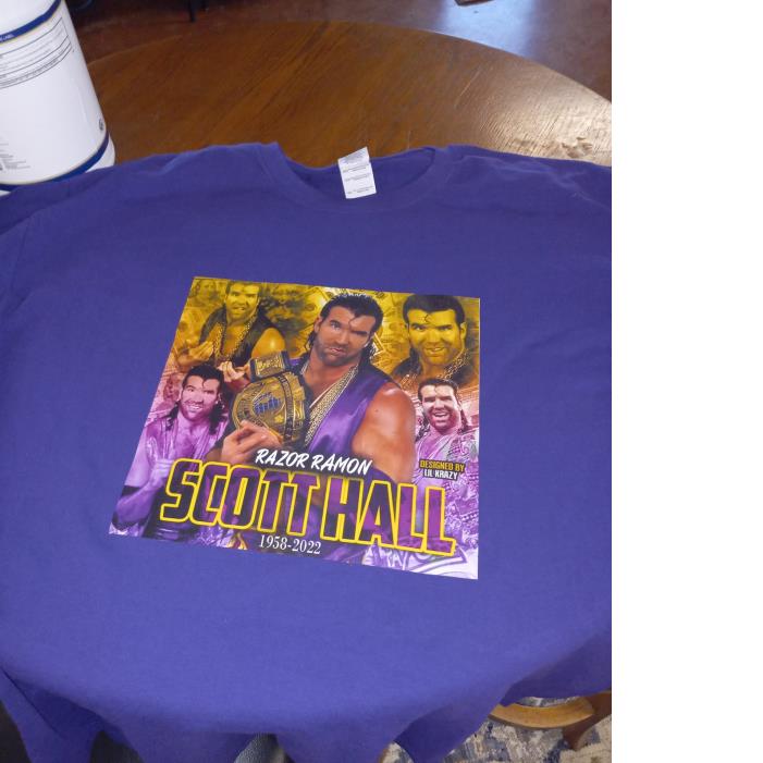 Razor Ramon Scotthall 1958-2022Shirt
