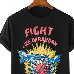 Fight Like Ukrainian Airplane Shirt unisex, hoodie, sweatshirt