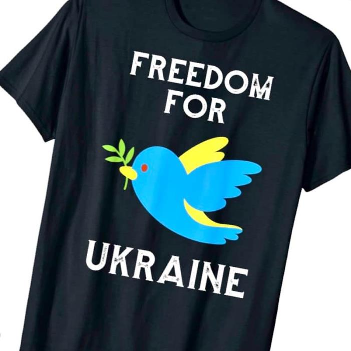 Freedom For Ukraine Dove Flag Shirt