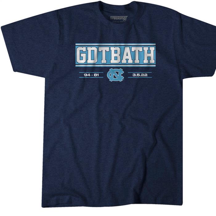 GDTBATH NORTH CAROLINA BASKETBALL SHIRT