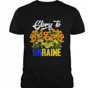 Glory to Ukraine sunflower shirt