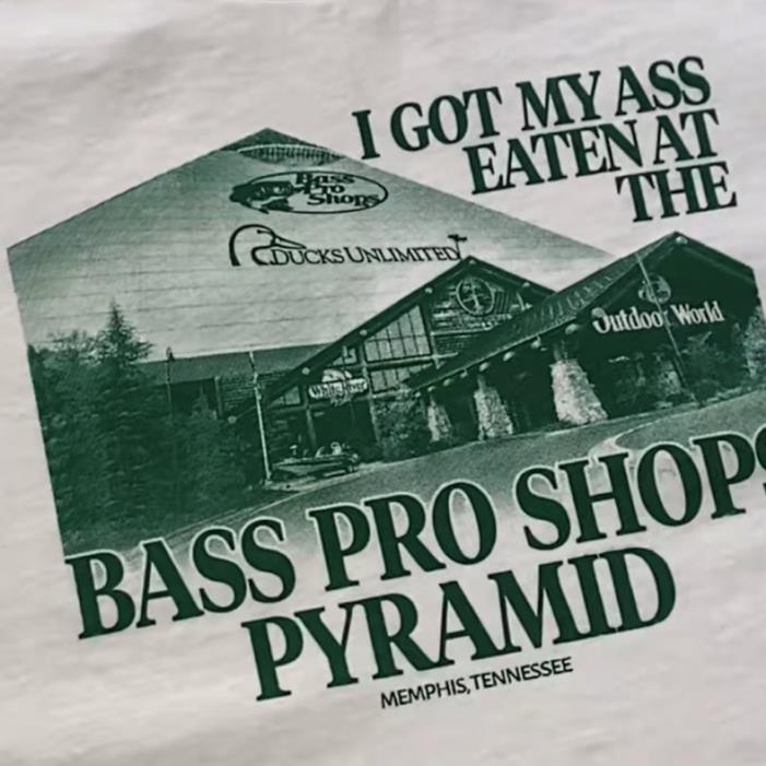 Get I Got My Ass Eaten At The Bass Pro Shops Pyramid shirt For Free  Shipping • Custom Xmas Gift