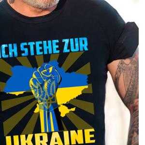 Ich Stehe Zur Ukraine Support Shirt unisex, hoodie, sweatshirt