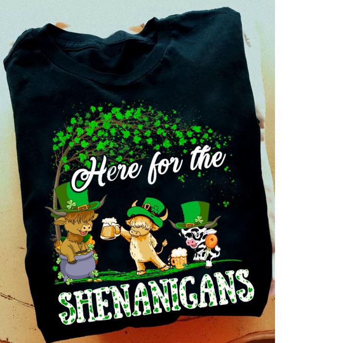 Irish St. Patrick’s day Here For The Shenanigans shirt