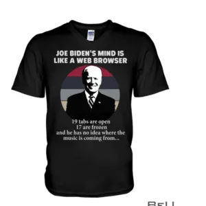 Joe Biden’s Mind Is Like A Web Browser 19 Tabs Are Open 17 Shirt