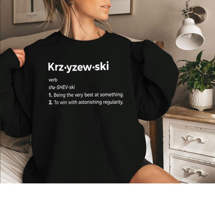 K Krzyzewski Duke Coach Definition Being The Very Best at something shirt