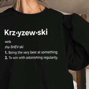 K Krzyzewski Duke Coach Definition Being The Very Best at something s unisex, hoodie, sweatshirt