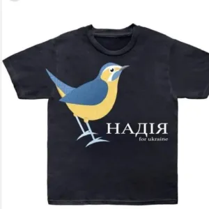 Pray For Ukraine Bird Flag Shirt
