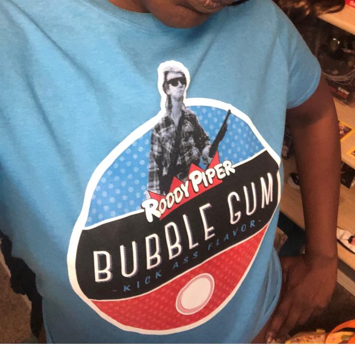 Roddy Piper Bubble Gum Kick Ass Flavor Shirt Roddy Piper Bubble Gum Kick Ass Flavor Shirt