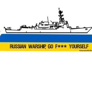 Russian Warship, Go F Yourself Support Ukraine Shirt