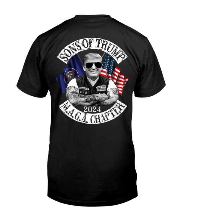 Sons of Trump MAGA Chapter Donald Trump Shirt