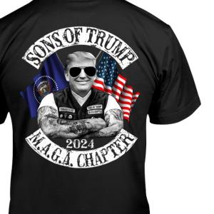 Sons of Trump MAGA Chapter Donald Trump Shirt unisex, hoodie, sweatshirt