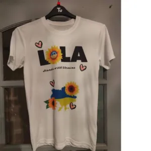 Stand With Ukraine Sunflower Heart Shirt