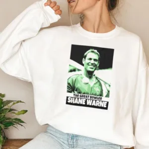 The Great Bowler Shane Warne Photo Shirt