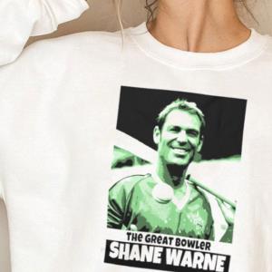 The Great Bowler Shane Warne Photo Shirt