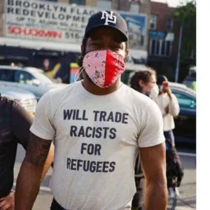 Will Trade Racists For Refugees Shirt