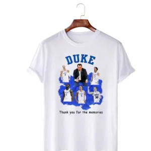 Thank You Memories Coach K Duke Shirt