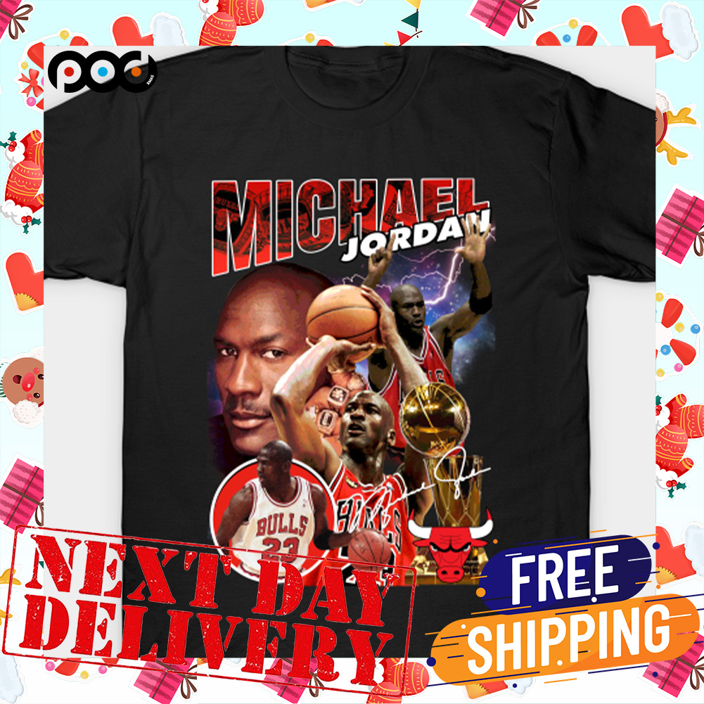 Jordan 90s Style Vintage Bootleg Tee Graphic T shirt