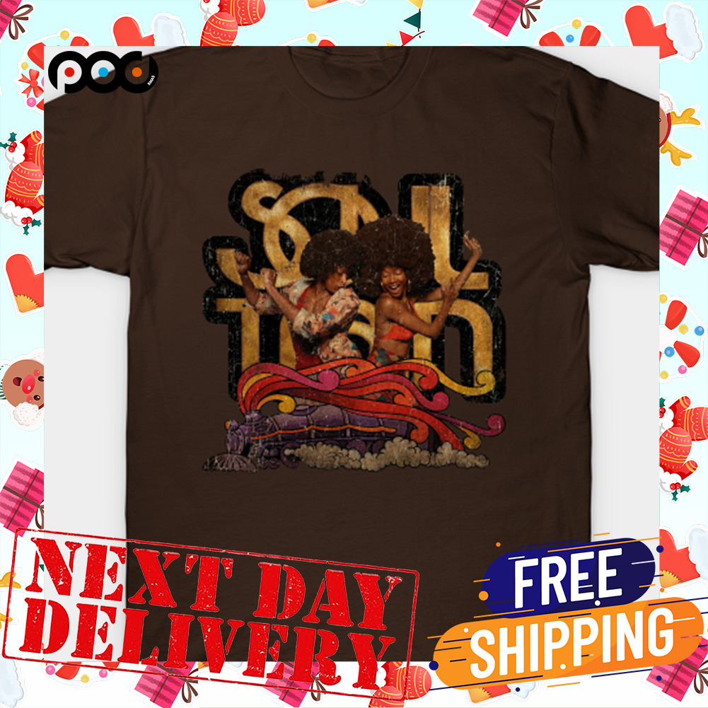 Soul Train Vintage Look Fan Design T-Shirt