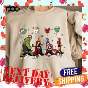 Avengers Crossing Abbey Road Shirt