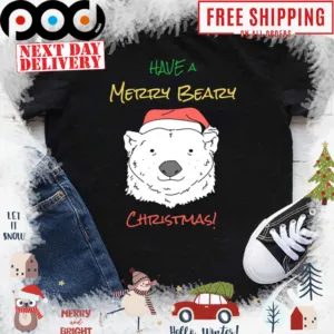 Christmas Have A Beary Christmas Premuim Tshirt Active shirt