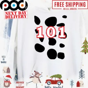 101 Dalmatians Black Dot Pattern shirt