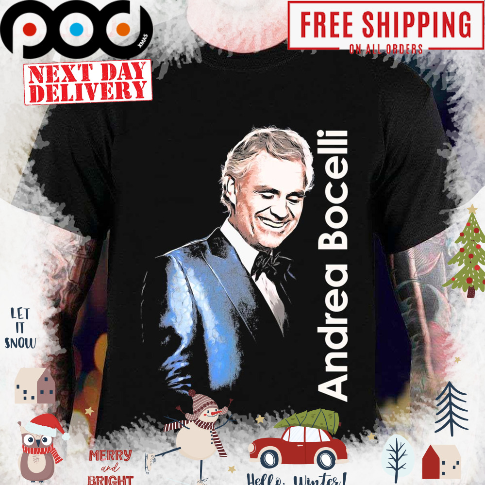 Andrea Bocelli Music Fans shirt