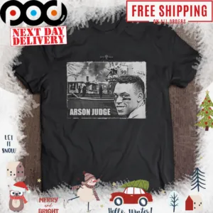 Arson Judge Aaron Judge Bronx New York Baseball shirt
