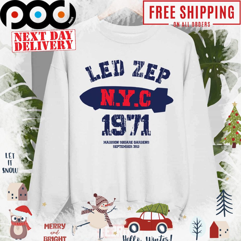 Best Of Led Zeppelin Nyc 1971 Madison Square Gardens shirt