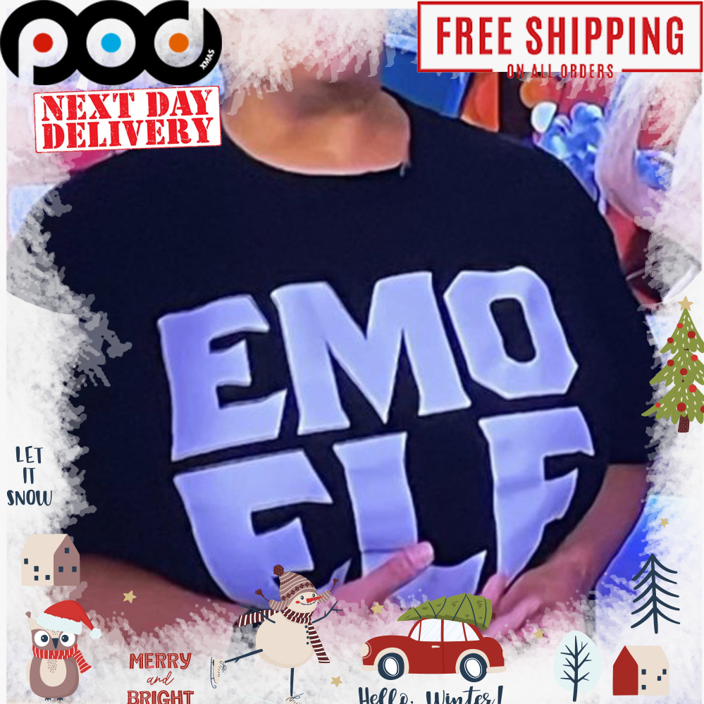 EMO ELF Christmas shirt