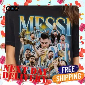 Lionel Messi Vintage Bootleg Shirt