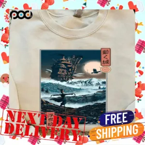 Moving Castle Crewneck Shirt