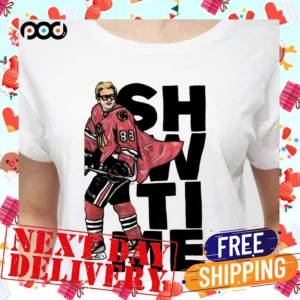 Showtime Chicago Blackhawks Cartoon Ice Hockey Vintage Shirt