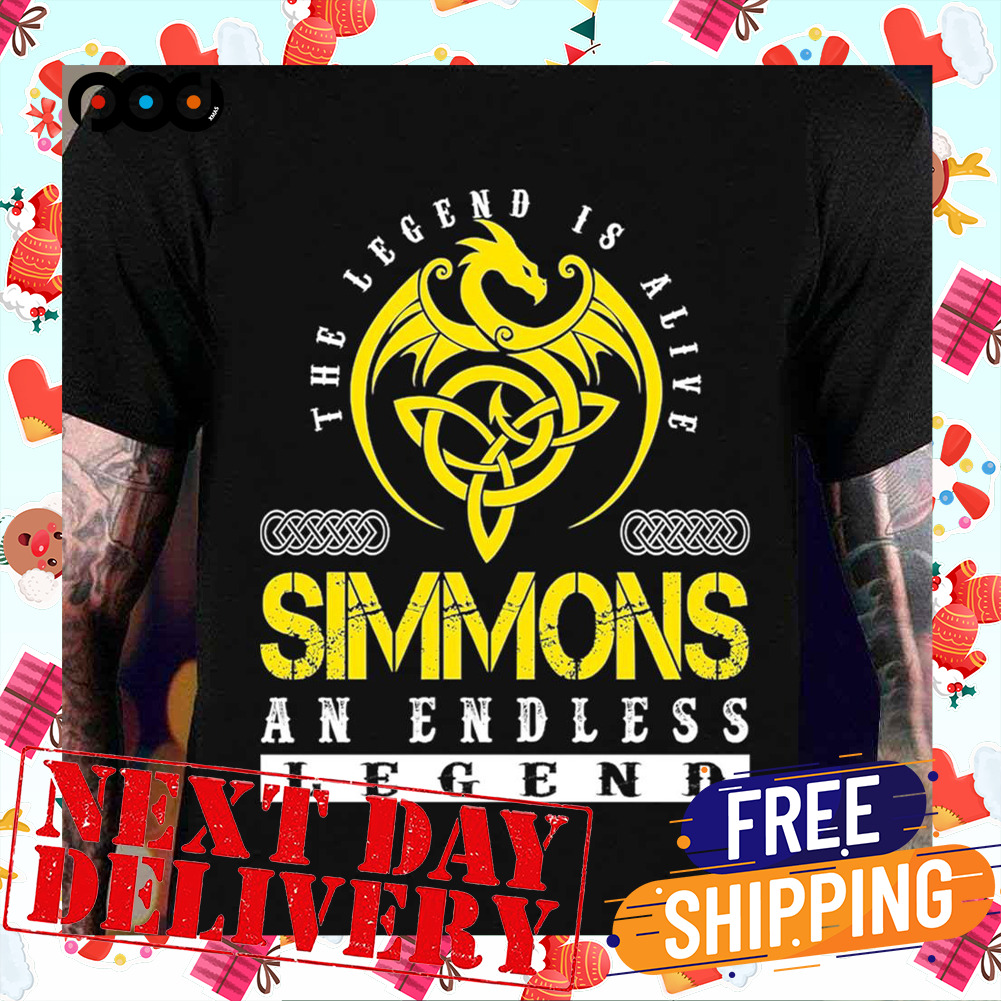 The Legend Is Alive Simmons An Endless Legend Vintage Shirt