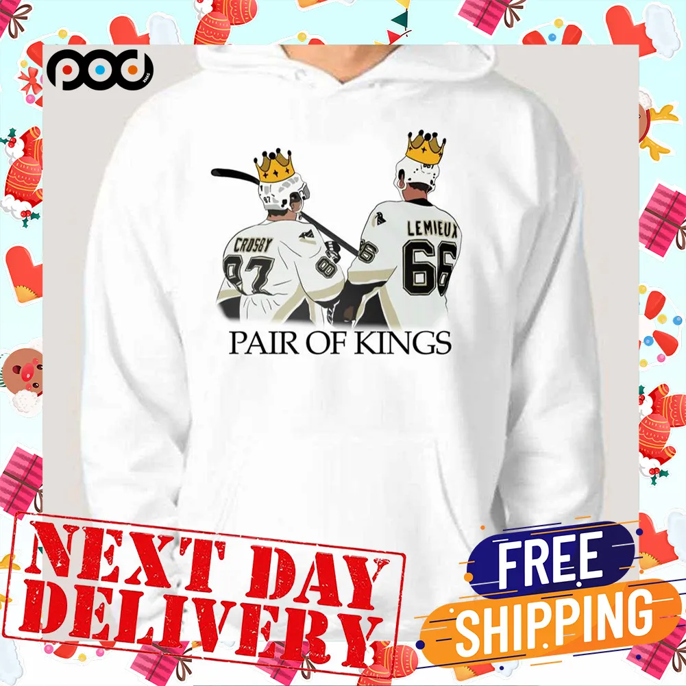 Pair Of Kings Pittsburgh Penguins Hockey Vintage Shirt