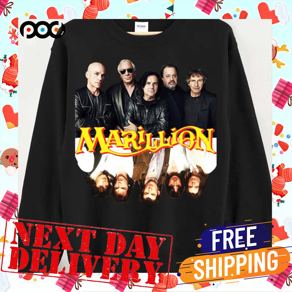 Marillion Members Before And After Vintage Shirt