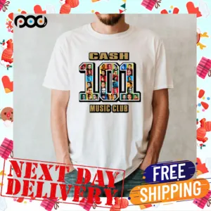 101 Music Club Johnny Cash Shirt